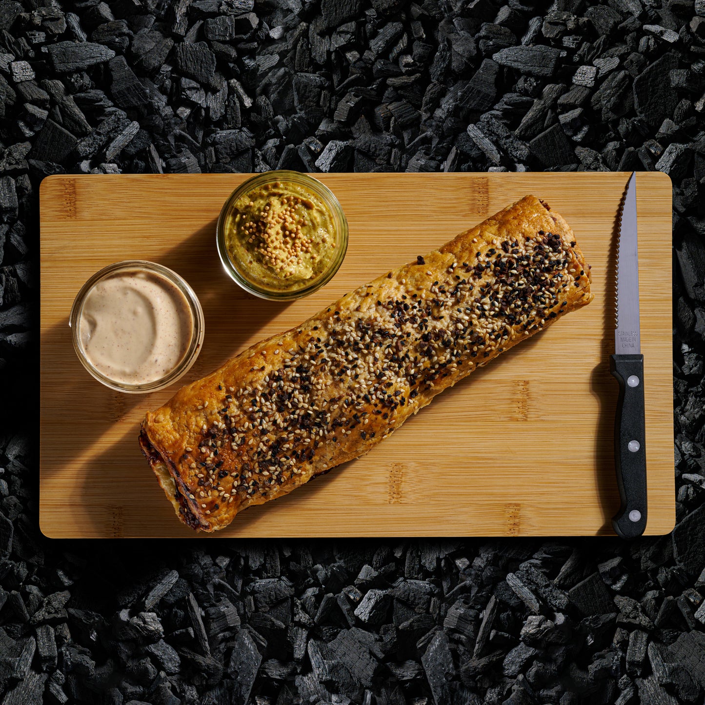 Prime Rib En Croûte Board