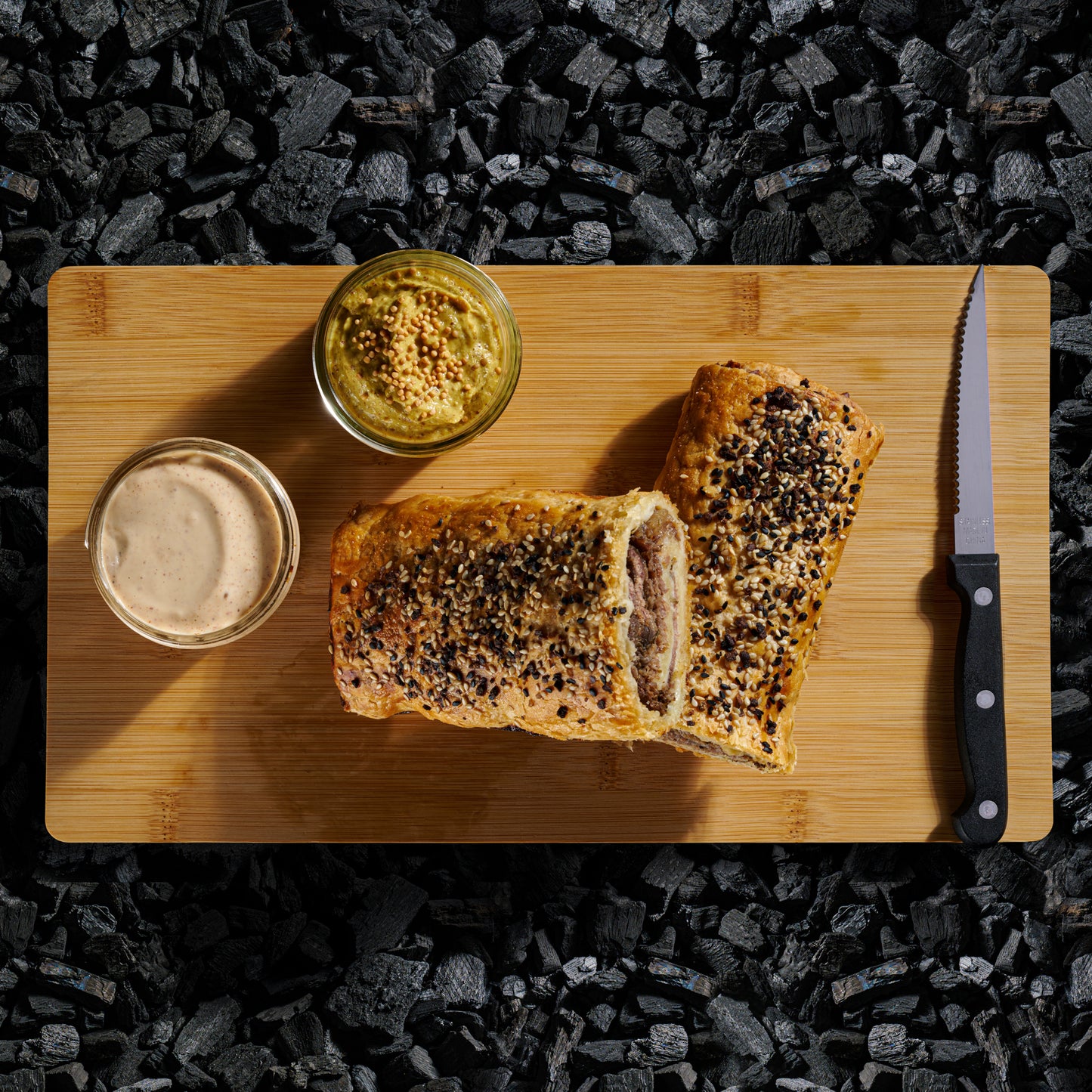 Prime Rib En Croûte Board