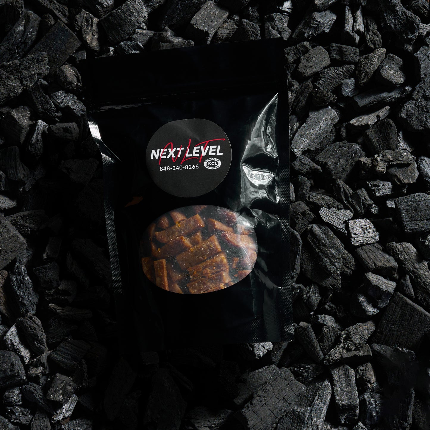 Spicy BBQ Veal Jerky bits