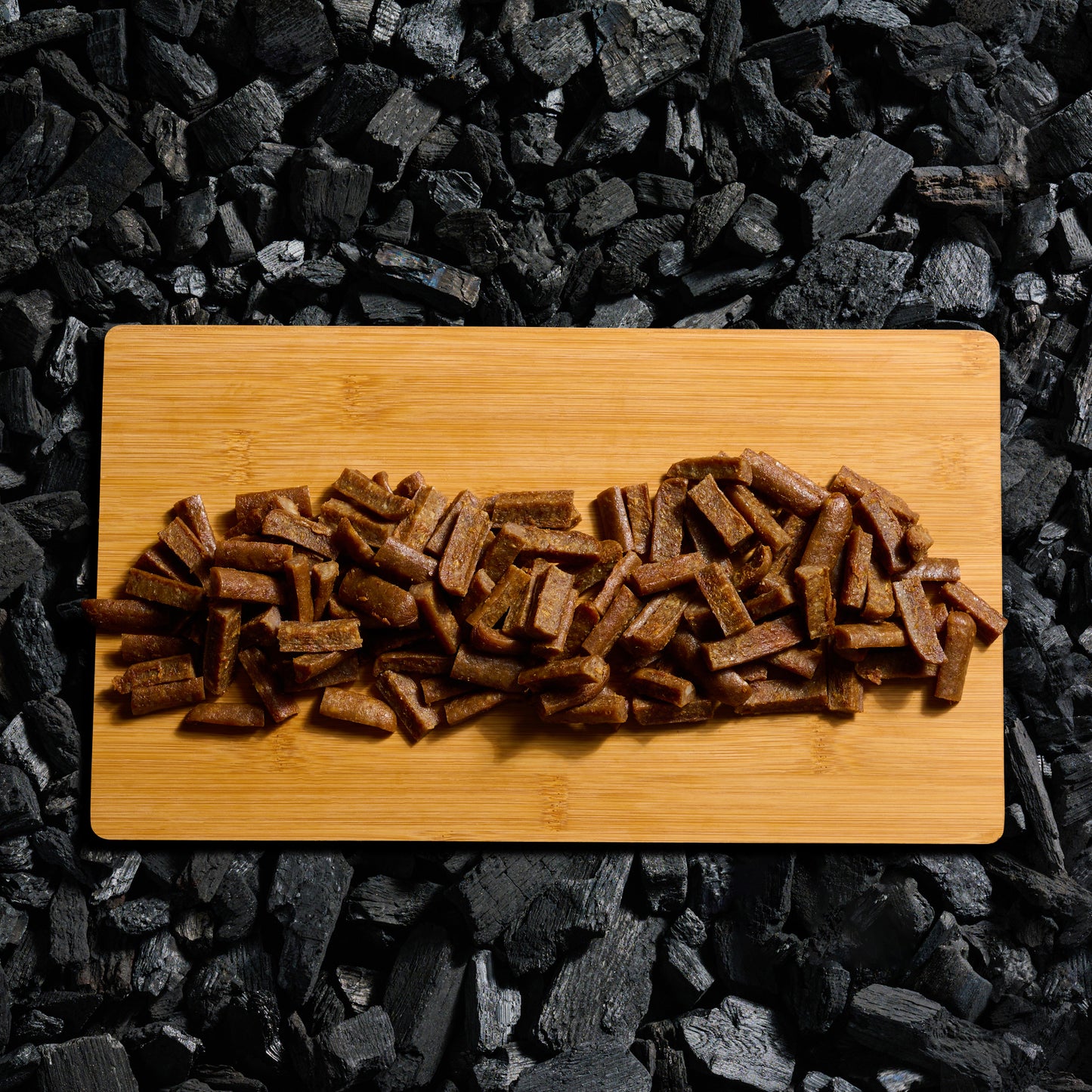 Spicy BBQ Veal Jerky bits