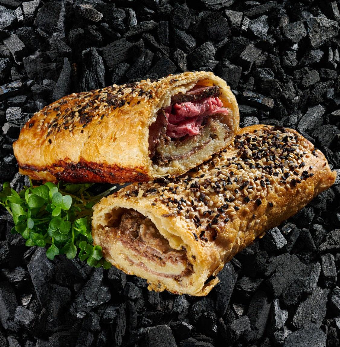 Prime Rib En Croûte Board