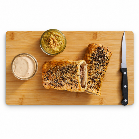 Prime Rib En Croûte Board
