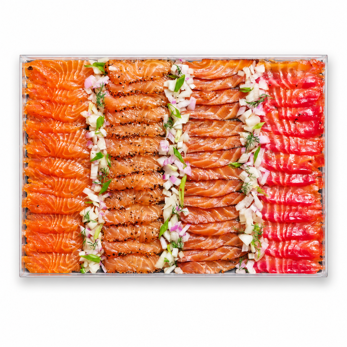 Purim Cured Salmon Display