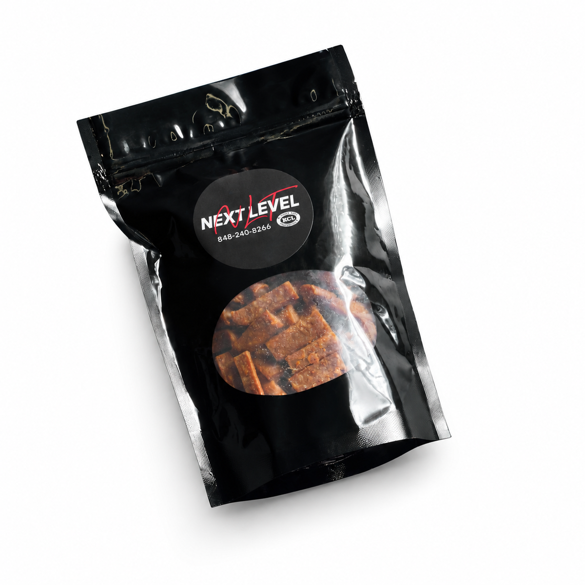 Spicy BBQ Veal Jerky bits