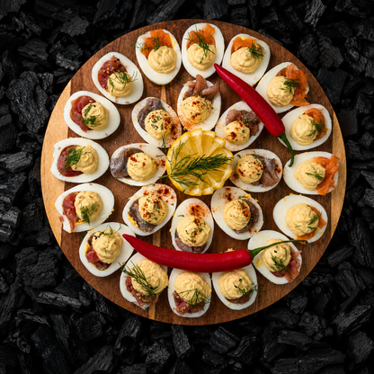 Devil Egg Fish Platter