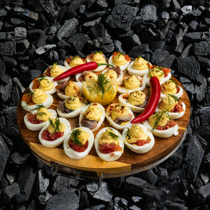 Devil Egg Fish Platter