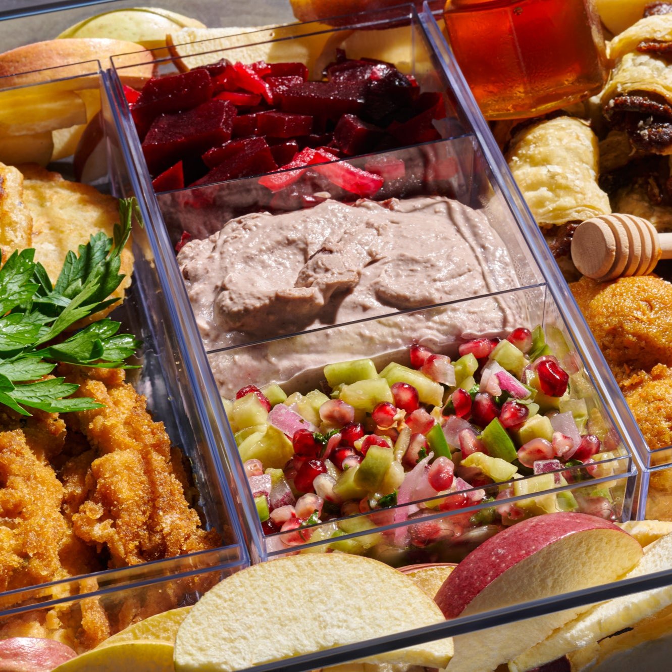 Rosh Hashana Simanim Platter