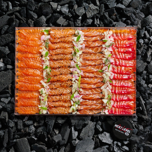 Purim Cured Salmon Display